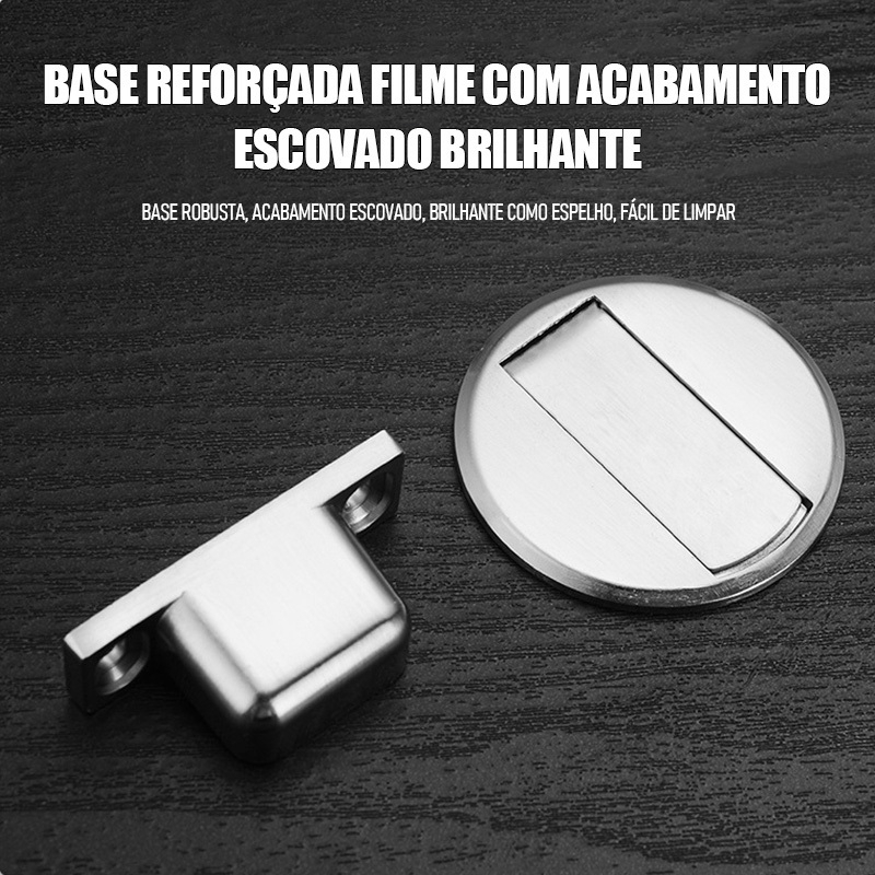 Base reforçada do prendedor magnético